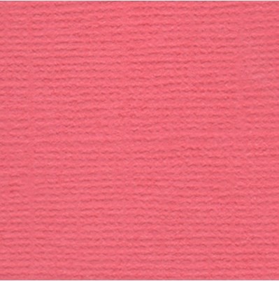 Кардсток текстурированный Scrapberry's цвет "Коралловый" размер 30Х30 см, 216 гр/м2