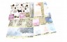 Set of double-sided paper Fleur Design "Snow watercolor", 12 sheets, size 30. 5x30. 5 cm, 190 gr/m2