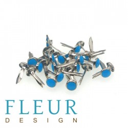 Набор брадсов "Синий" Fleur Design, размер 6 мм, 10 гр
