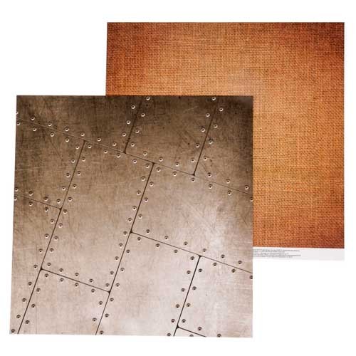 Двусторонний лист бумаги АртУзор "Льняная ткань", размер 30,5х32 см, 180 гр/м2
