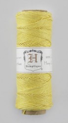 Шнур из пеньки 0,5 мм, цвет Желтый, длина 1 м