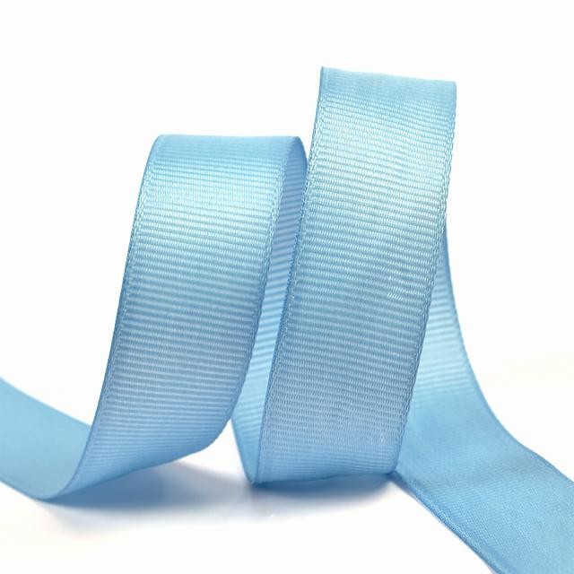 Turnip ribbon "Light blue", width 2.5 cm, length 1 m
