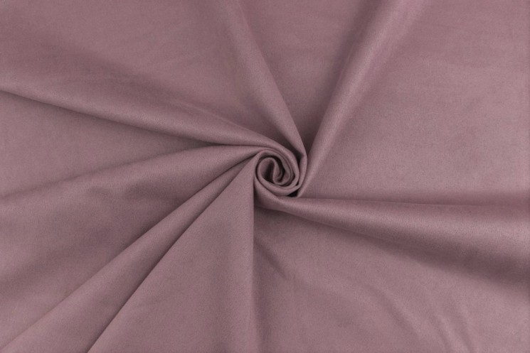 Искусственная односторонняя замша "Темная пудра", размер 33х70 см