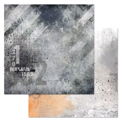 Двусторонний лист "Стальное сердце. Вижу цель", размер 30*30 см, 180гр (ScrapMania)