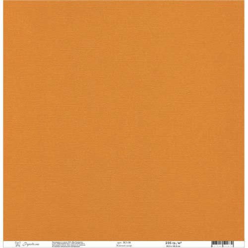 Cardstock textured color "Burnt sugar" size 30. 5X30. 5 cm, 235 g/m2