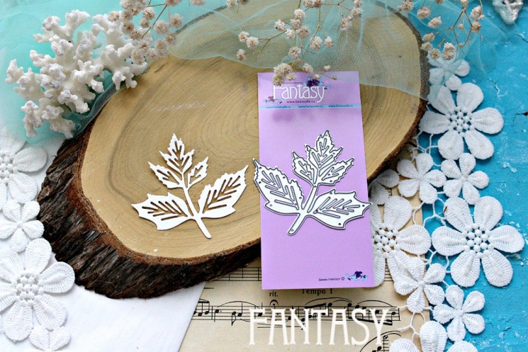 Нож для вырубки Fantasy "Клен американский" размер 6.5*7 см