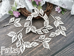 Чипборд Fantasy "Листочки 3787" размер от 7,3*5,7 см до 11 см