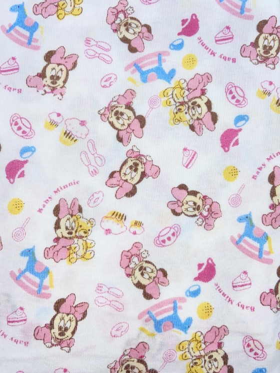 A piece of fabric "Baby Minnie", size 50X50 cm