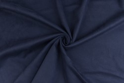 Искусственная односторонняя замша "Темно-синяя", размер 50х50 см