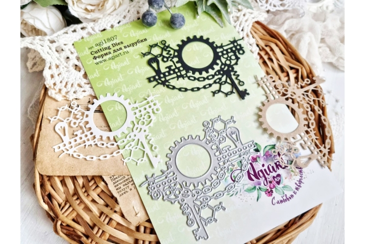 Нож для вырубки "Мужской характер №3" от AgiArt, размер 96*83 mm