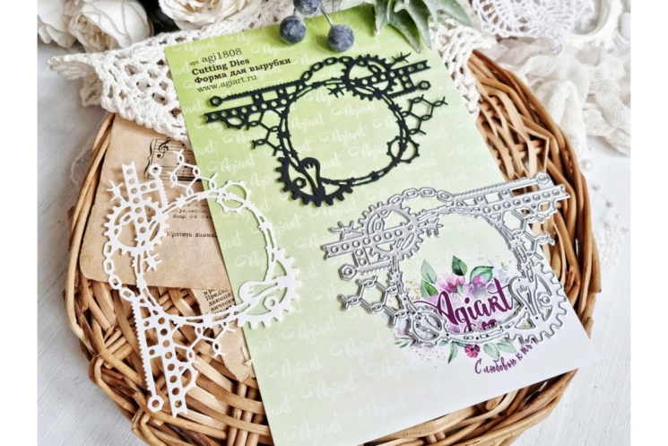 Нож для вырубки "Мужской характер №4" от AgiArt, размер 120*84 mm