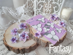 Нож для вырубки Fantasy  «Призрачная гортензия 1270» размер 12.1*7 см