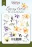 Set of die-cuts Fabrika Decoru collection "Sunny Orchid" 49 pcs