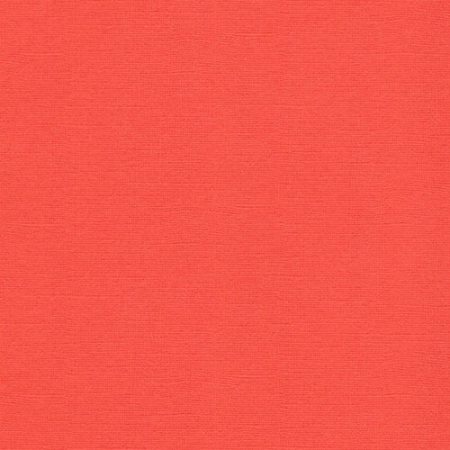 Cardstock textured Scrapberry's color "Bright orange" size 30. 5X30. 5 cm, 216 g/m2