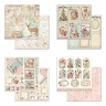 Набор двусторонней бумаги для скрапбукинга Stamperia "Pink Christmas" 15,2х15,2 см, 10 листов, 190 гр\м2