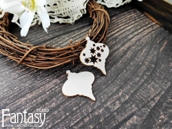 Чипборд Fantasy "Новогодний шар  3883"