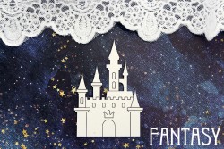 Чипборд Fantasy "Замок принцессы 1424" размер 4,7*5,7 см