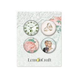 Набор фишек LemonCraft "Love of my life", размер 2,5 см 4 шт