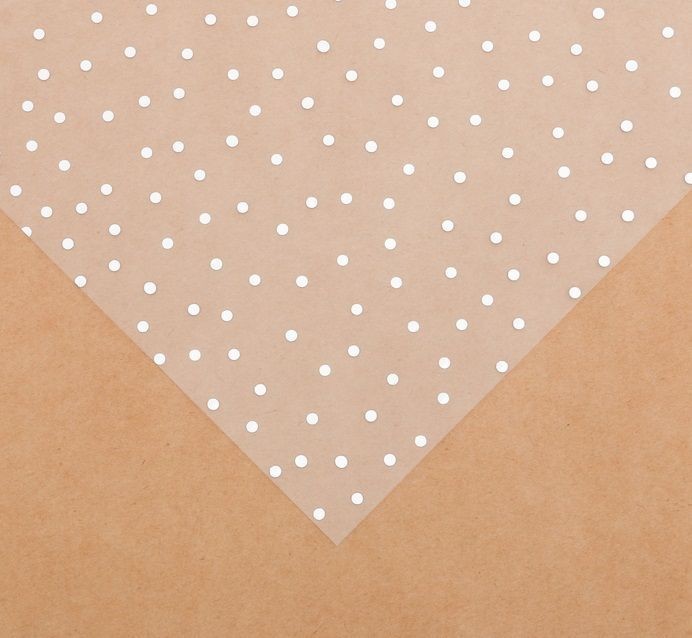 Acetate sheet with silver foil "Polka dots", size 30. 5X30. 5 cm