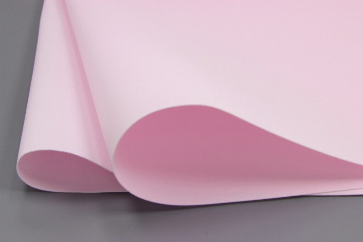 Foamiran Iranian "Light pink", size 60x70 cm, thickness 2 mm