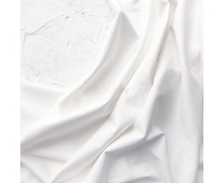 Замша двусторонняя "Белая", размер 50х45 см 