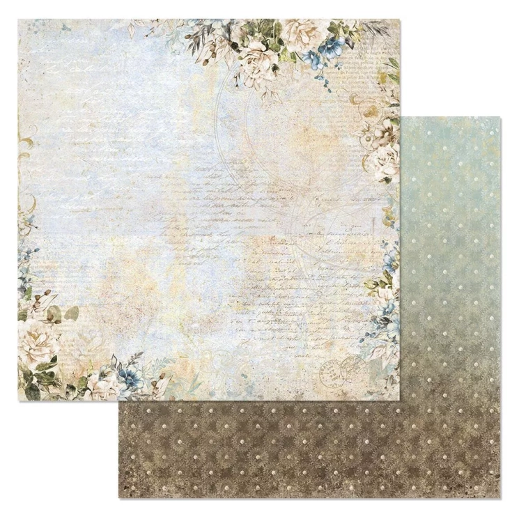 Двусторонний лист "Эхо прошлого. История семьи", размер 30*30 см, 180гр (ScrapMania)