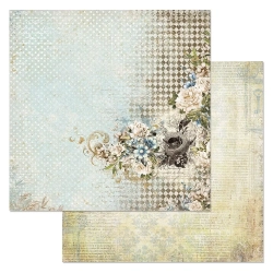 Двусторонний лист "Эхо прошлого. Династия", размер 30*30 см, 180гр (ScrapMania)