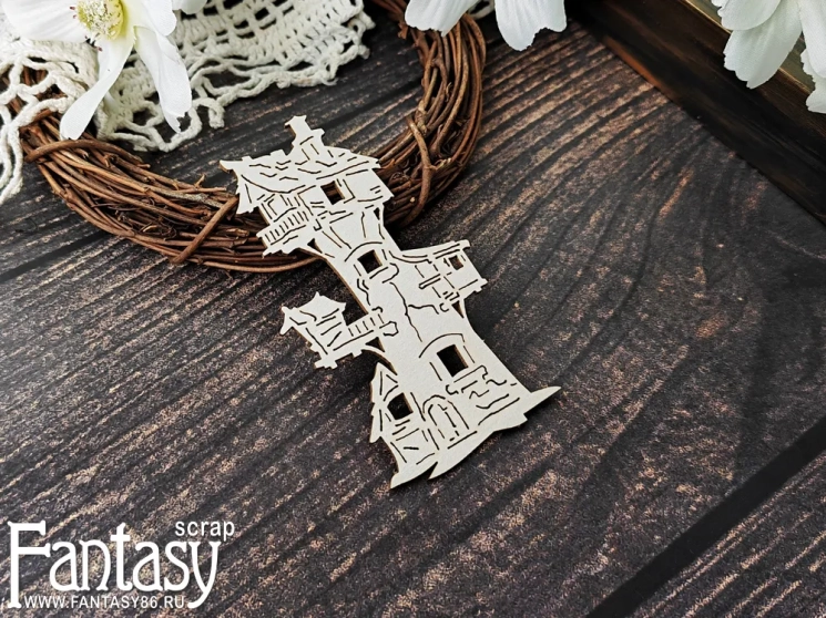 Чипборд Fantasy "Дом на дереве 3939" размер 9.3*10 см