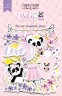 Set of die-cuts Fabrika Decoru collection "My little baby girl" 42 pcs
