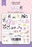 Set of die-cuts Fabrika Decoru collection "My little baby girl" 42 pcs