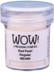 Пудра для эмбоссинга WOW! "Red Pearl-Regular", 15 мл