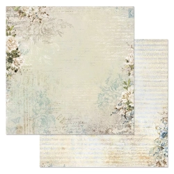 Двусторонний лист "Эхо прошлого. Архивные записи", размер 30*30 см, 180гр (ScrapMania)