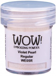 Пудра для эмбоссинга WOW! "Violet Pearl-Regular", 15 мл