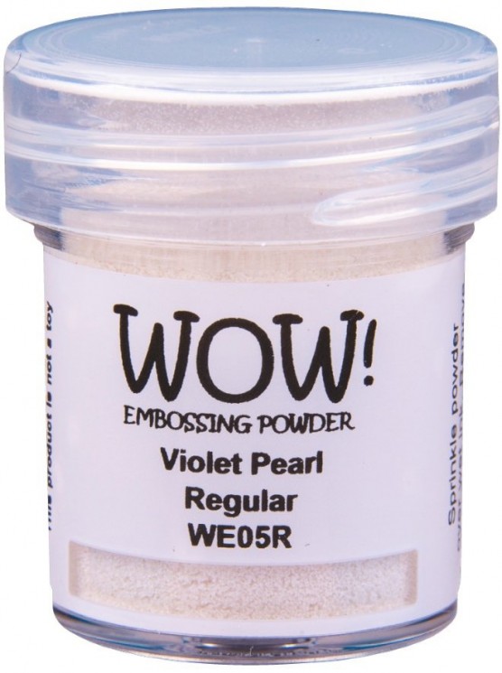 Powder for embossing WOW! "Violet Pearl-Regular", 15 ml