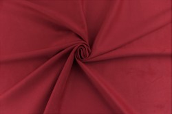 Искусственная односторонняя замша "Красная", размер 50х50 см