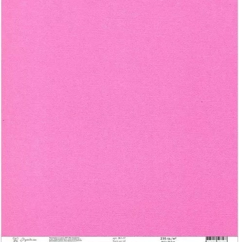 Cardstock textured color "Lip gloss" size 30. 5X30. 5 cm, 235 g/m2