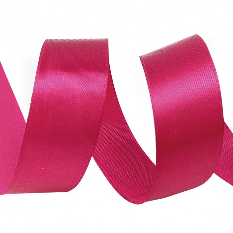 Satin ribbon "Crimson", width 2 cm, length 5.6 m