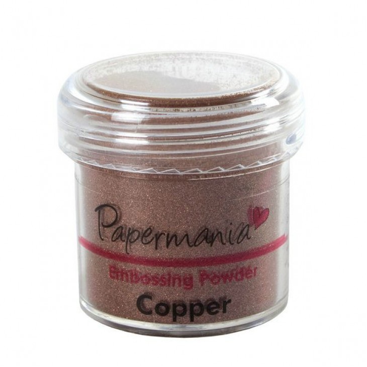 PAPERMANIA embossing powder, copper color, 30ml