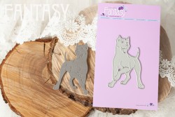 Нож для вырубки Fantasy  «Бойцовский пес» размер 5*7,8 см (1)