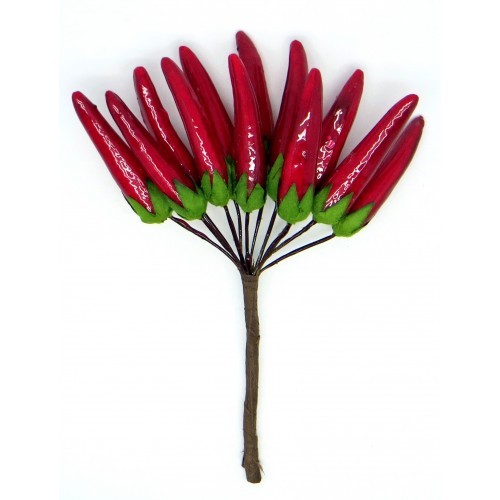Decorative bouquet" Peppers " (Long), 12 pcs, size 125 mm