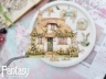 Тканевые высечки Fantasy "Симфония нежности - 7", на бумажной основе 