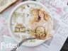 Тканевые высечки Fantasy "Симфония нежности - 7", на бумажной основе 