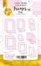 Set of frames with foil Fabrika Decoru "Pink No. 1" 39 pcs