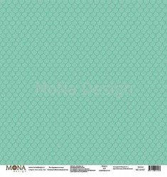 One-sided sheet for cutting MonaDesign Little mermaid 