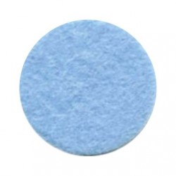 Декоративный фетр, Корея, цвет "Голубой", размер 22х30 см, толщина 1,2 мм, 1шт, плотность 200г/м2