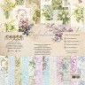 A set of double-sided CraftPaper "Primroses" 8 sheets, size 20*20cm, 190 gr/m2