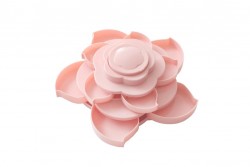 Органайзер для мелочей We R Memory "Bloom Embellishment Storage", розовый