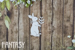 Чипборд Fantasy «Пасхальный кролик 2426» размер 7*4,3 см
