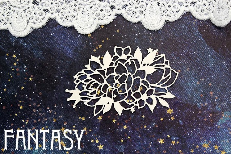 Чипборд Fantasy "Лотосы 1401" размер 8,7*5,5 см