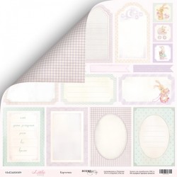 Double-sided sheet of paper SsgarMir Little Bunny 